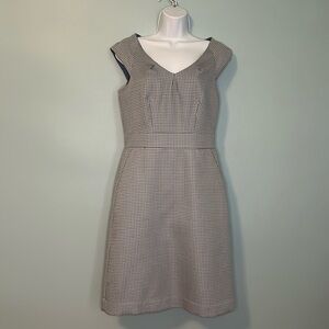 Banana Republic Tailored Blue Print Mini Dress, Size 6